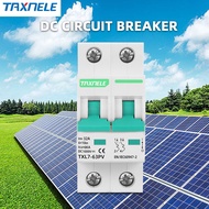 DC MCB Battery Switch Solar Mini Circuit Breaker L7 2P 1000VDC Short Circuit Protection 10A 16A 20A 
