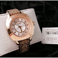 Coach watch rose gold