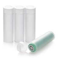 Soshine 18650 Battery Storage Box - Box/Organizer/Holder for 1 x 18650 Batteries (Pack of 4, Clear, 