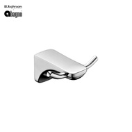 Abagno AR-6382 zinc + stainless steel chrome robe hook