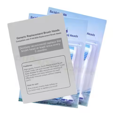 Replacement Toothbrush Heads HX6054 For HX3216/HX3226/HX3250/HX6511/HX6730/HX6322/HX6721 Soft Bristl