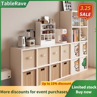 Grid cabinet, freely combinable bookshelf, floor-standing shelf, wall-mounted storage unit for livin