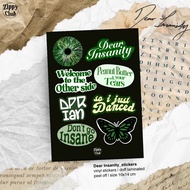 Dear Insanity stickers | DPR IAN stickers