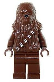 全新Lego Starwars Chewbacca Minifigs Brown 3342 7127 7190 (包平郵)
