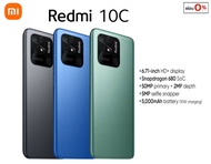 ✨ Xiaomi Redmi 10C  (Ram 4 Rom 64 GB) สมาร์ทโฟน หน้าจอ 6.52" เครื่องแท้รับประกันศูนย์ 1 ปี ผ่อน 0% บัตรเครติดที่ร่วมรายการ🔥