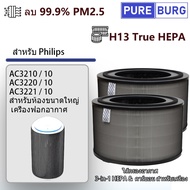 Philips 1000i series AC1715 / 21 เครื่องฟอกอากาศ # FY1700 / 30ไส้กรองอากาศ  3-in-1  สำหรับเครื่อง