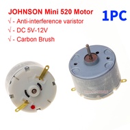 DC 5V 9V 12V Mini 520 Motor High Speed Carbon Brush Motor for Audio Systems Intelligent Robot Vacuum