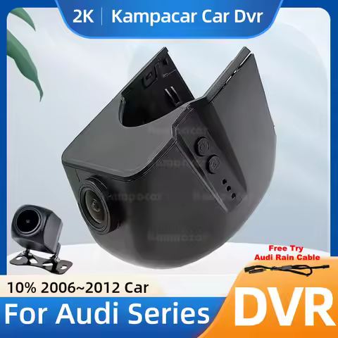 Kampacar AD01-2K 1440P Wifi DashCam Dash Cam Car Dvr For Audi A3 8p A4 B8 A5 S5 A6 4F C6 C7 Q5 Q7 TT