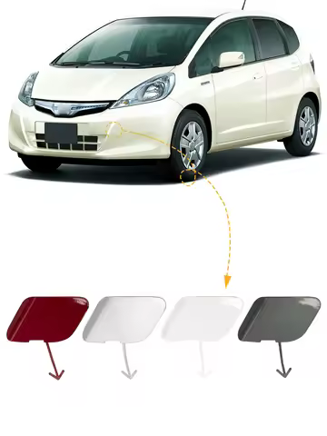 Front Bumper Tow Hook Cap Towing Eye Cover For Honda Jazz Fit GE6 GE8 2012-2014 71104-TF0-900 71104T