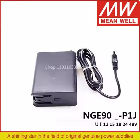 MEAN WELL 90W Medical power adapter NGE90 5V 9V 12V 15V 18V 24V 48V 55V