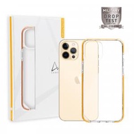ARMOR - iPhone 12 Pro / 12 Signature 電話保護殼_水晶透明/橙帶