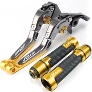 คันเบรกคลัตช์พับได้สำหรับ YAMAHA YZFงาน CNC ปรับได้สำหรับรถจักรยานยนต์ YAMAHA YZF R15 R15 V3 V3.0