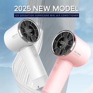 Handheld Fan Strong Wind 199-Speed | 5000mAh Rechargeable | LED Display | Turbo Air Cooler