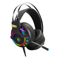 Sound Engineer K3 USB7.1RGB E-Sports PUBG Internet Cafe Gaming Desktop Computer Headset Over-Ear