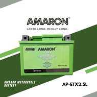 AP- ETX2.5L Amaron Motorcycle Battery Maintenance Free