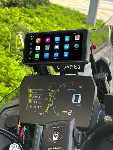 6.1 Inch For W8 Motorcycle Navigation IP67 Waterproof Wireless Carplay Wireless Android Auto DVR Dri