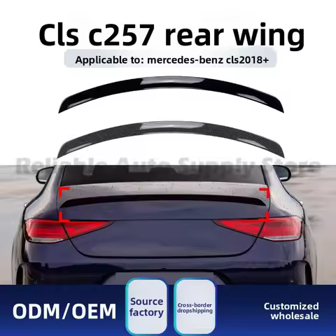 For Mercedes CLS Class C257 CLS260 300 350 2018+ AMG Rear Spoiler Roof Wing High Quality Performance