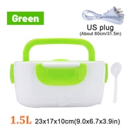 Hộp cơm trưa cắm điện 1.5L xách tay dụng cụ hâm nóng thực phẩm-110V xe sưởi ấm container với nhiệt B