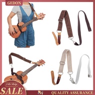[Gedon] Ukulele Shoulder Strap Binding 4 String Guitar Strap Belt Without Tail Nail