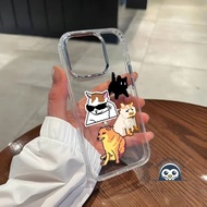 Funny Pixel Dog Cat Phone Case For Honor X9D X9C Smart X9B X9A X8B X9 X8 X8A X7D X7C X7B X7A X6C X6B