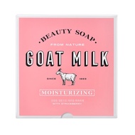 Korea Shower Mate Goat's Milk Strawberry Milk Soap 90g