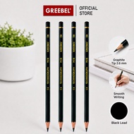 Greebel Pencil Graphite Pencil 5B 1 Pcs (Unit) School Office Exam Writing Pencil 7018 Grade 5B