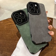 Suede Leather Casing for Samsung A73 A72 A55 A54 A53 A52 A50 A34 A33 A32 A30 A23 A22 A21s A20s A20 A
