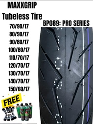 Maxxgrip Rosso Pro Series Tubeless Tire 70/90/17 80/90/17 90/80/17 100/80/17 120/70/17 130/70/17 140