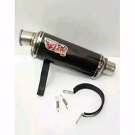 WRX CARBON SLINCER WRX EXHAUST BLACK CARBON COLOR