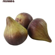 FEISHANG Simulation Fig Ornament, Mini Lifelike Artificial Fig, Food Model Funny Handicrafts Fake Fr