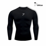 GYMSHARK Element Custom Long Sleeve T-SHIRT GYMSH4RK Element Long Sleeve T-SHIRT DRYFIT GYMSH4RK Ele