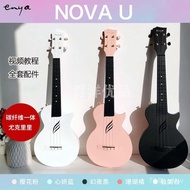 ZZ【EnyaEnya】Nova uCarbon Fiber Ukulele23Beginner Girls Male Small Guitar Children W9QJ