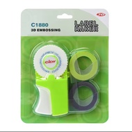 CIDY C1880 embossing labelmaker replacement DYMO 1880 for 9mm dymo/motex/cidy 12965 1880 Refill Type