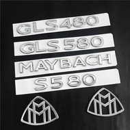 21 Maybach Tail Tag Bumper Stickers Gls480gls680gls580maybach Rear-End Text Label Letter Car Label R