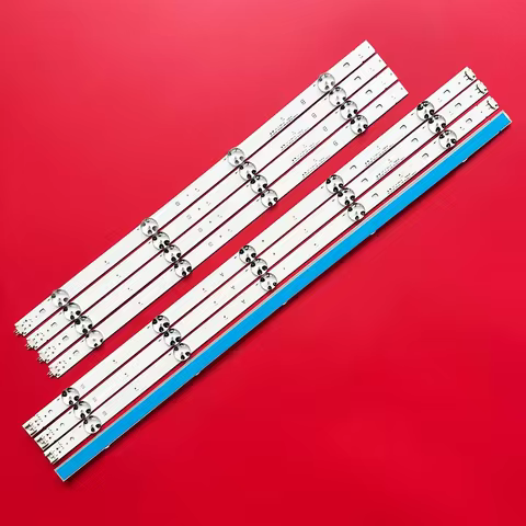 8PCS LED Bar for LGE_WICOP_49inch_UHD_REV06 49UH6100 49LF5100 49UH6030 49UF640V 49UF6407 49UH6507