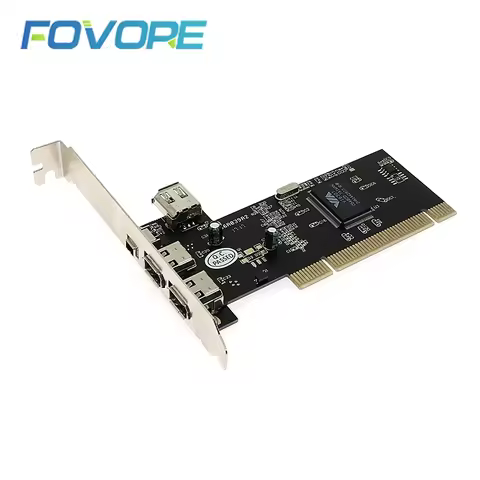 PCI to 1394 Adapter PCI 1394a 1394b fire wire 1394 ieee firewire ieee-1394 800 cable Adapter HD vide