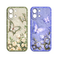 Compatible Case For Vivo Y05 Y11D Flexible Silicone Cute Butterfly Flower Pattern