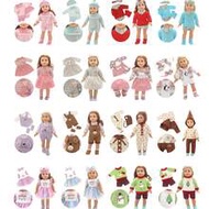 Suitable For 16 To 18 Inches/40.6 To 45.7 Cm Toy Reborn Doll Dress 20 Styles Suitable As Children's 