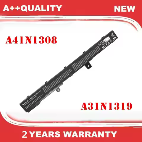 14.8V 38Wh Laptop Battery For ASUS X451 X451C X451CA X551 X551C X551CA X551M X551MA A31LJ91 A31N1319