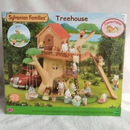 Senbel 28828 Happy Tree Hut 23538 Family Over the Hut Clinic Fireplace Chocolate Rabbit