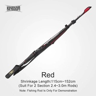 Kingdom Spinning Fishing Rods 102cm-152cm Casting Rod Protec Đồ Câu Cá Ngoài Trời Đồ Dùng Du Lịch Đồ