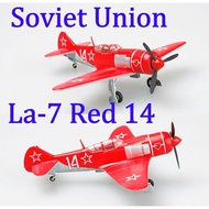 โมเดลง่ายๆ1/72เครื่องบินรบพลาสติก14สีแดงของสหภาพโซเวียตรุ่น #36334
