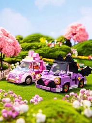 kuromi 積木 lego 積木車 my melody 公仔 禮物 送禮 生日禮物 kuromi公仔 擺設 裝飾 收藏