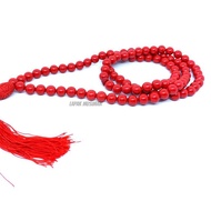 Tasbih Batu Red Marjan 99 Grains