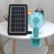 Solar Power Vehicle Fan Outdoor USB Plug-in Power Generation Succulent Pet Student Dormitory Small E