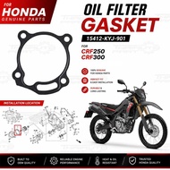 (Genuine) Oil Filter Gasket Honda CRF250 CRF300 Model 1 Piece (15412-KYJ-901)