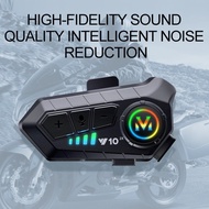 Best Seller - Original Intercom V2 / Y10-2X Helmet Bluetooth Headset, Bluetooth 5.3 Bluetooth Motorc