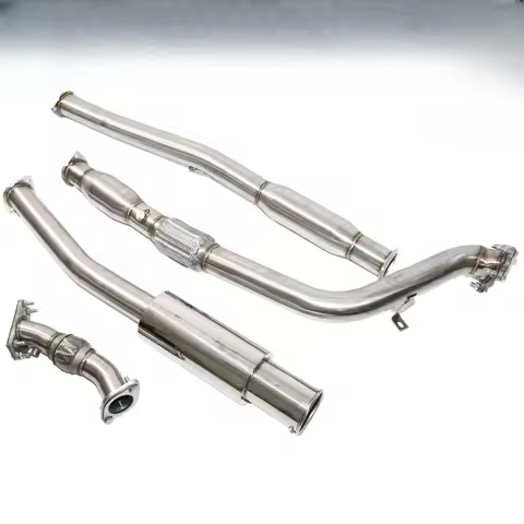 02-07 WRX/STi Car Four-door SS Catback Exhaust Pipe + Upstream Pipe + Downstream Pipe