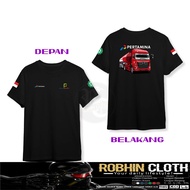 Hino Pertamina Elnusa Petrofin DB Logo Tank Truck T-Shirt Distro T-Shirt