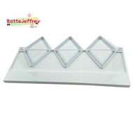 Kitchen Tools Dumplings Maker 3 Triangle Mould for Pierogies  Samosa Ravioli Dumpling Pie Empanada M